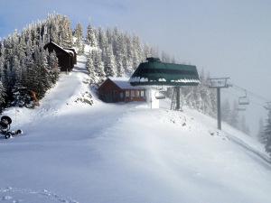 Green Valley covered in snow was a pleasant surprise