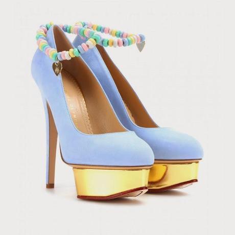 Pick Of The Day: Charlotte Olympia Sweet Dolly Suede Platform Pumps