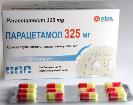 Парацетамол = Paracetamol, an Acetaminophen said to be good for flu/colds.