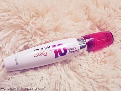 Perfect Fall Lip Color // Maybelline Super Stay 10 Hour Stain Gloss in 'Ruby Indulgence'