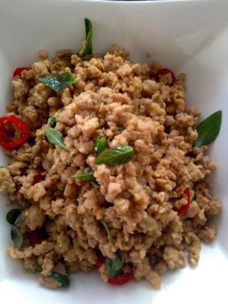 Basil and Pork Stir Fry - a Thai dish for AFF