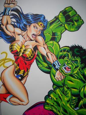 #17 Wonder Woman vs Hulk