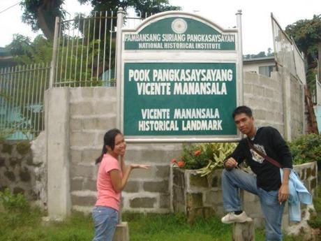 Visiting  Vicente  Manansala  Historical Landamark in Binangonan Rizal.