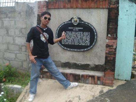 Visiting  Vicente  Manansala  Historical Landamark in Binangonan Rizal.