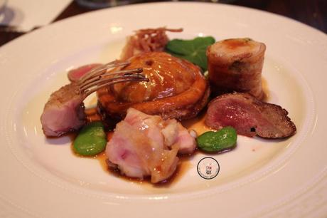 Mackeay Valley rabbit, guanciale, pithier and broad beans