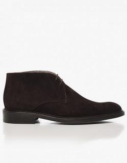 Warm and Toasty, Deceptively So:  Jules B Suede Shearling Lined Chukka