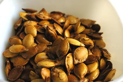 Roasted Acorn Seeds