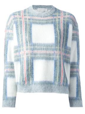 The STELLA MCCARTNEY check print sweater every fashion bloggers dream this season. Checkered sweater Fall 2013 Trends