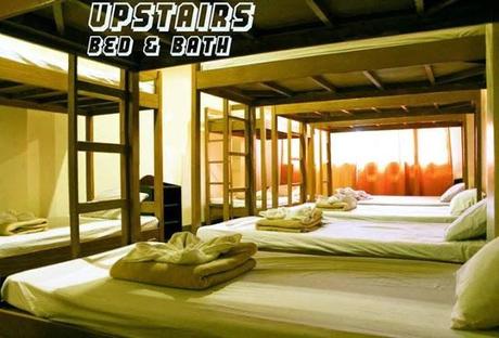 Affordable Hotel in Baguio: Upstairs Bed and Bath