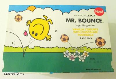 Review: Mr Bounce Vanilla Yogurts with Chocolate Footballs