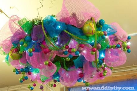 Horizontal Funky Wreath