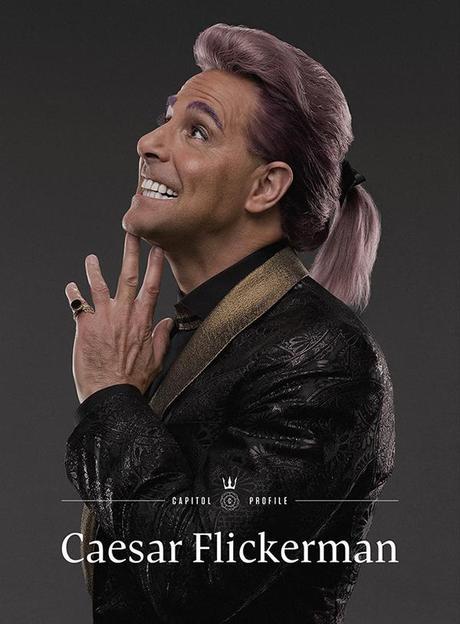 Stanley Tucci wears a ring designed by Claudio Pino in The Hunger Games: Catching Fire