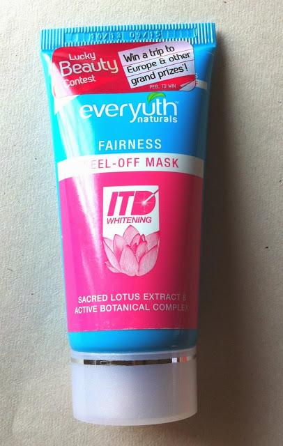 Everyuth Naturals Fairness Peel-Off Mask - Review