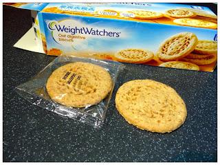 Weight Watchers Oat Digestive Biscuits