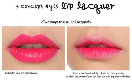 3CE Lip Lacquer model 2