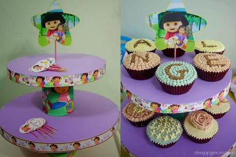 Creativity 521 #34 - DIY Dora cupcake stand