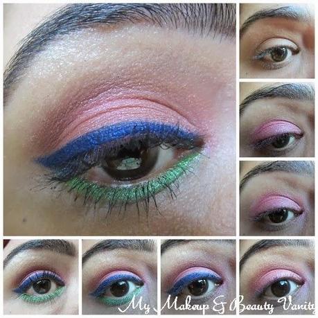 Eye-Makeup-Look-Smokey-Pink-Eyes+how to do smokey eyes+easy smokey eye tutorial
