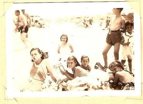 Joseph & James at the beach, c. 1935