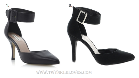 Style Vs Steal: The Ankle Strap Court Shoe