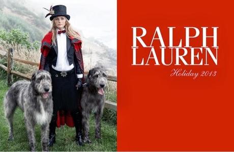 VALENTINA ZALYAEVA FOR RALPH LAUREN HOLIDAY ADD