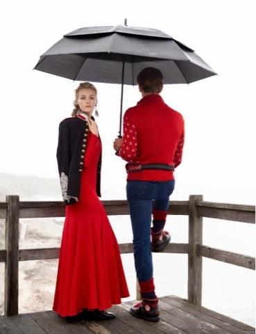 VALENTINA ZALYAEVA FOR RALPH LAUREN HOLIDAY ADD