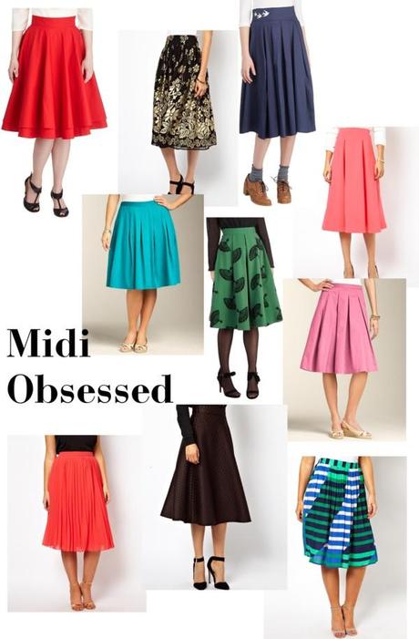 I'm Obsessed - Midi Skirts