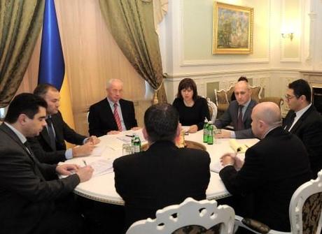 Ukraine hosted IMF delegates to talk about Ukraine's debt.
