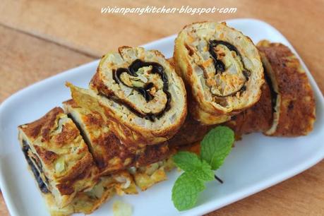 Korean Rolled Egg Omelette