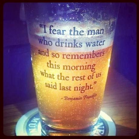 #drinkingadvice #benfranklin #beer #beerchat #craftbeer #beerporn #foundingfather