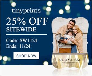 Tiny Prints Sitewide Sale: 25% Off Any Order + Free Shipping!