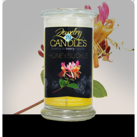 embellished scent candles