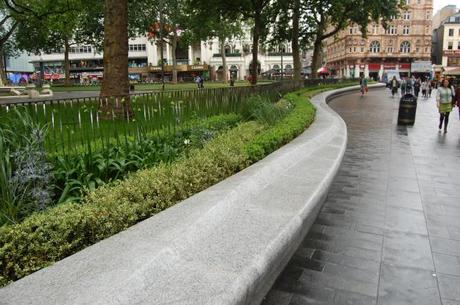 Leicester Square Landscape Bench