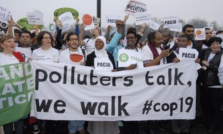 NGOs walk out at COP19 in Warsaw