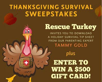 Enter Sunstar GUM’s Thanksgiving Survival Sweepstakes for the Chance to Win a $500 AMEX Gift Card!