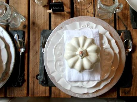 Thanksgiving Farm Style Tablescape