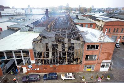 Hamburg's Hammer Studios ( Gamma Ray / Dark Age ) burnt down!