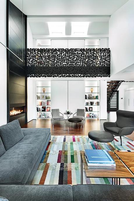iron lace interior living room 