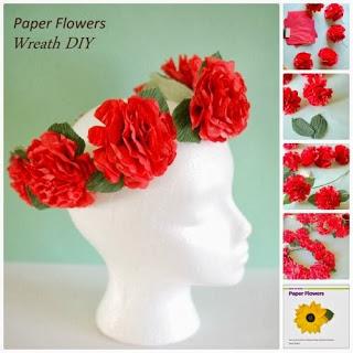 Paper Flower Tutorial Craft Recap