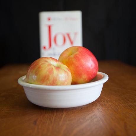 photo of two apples and The Joy of Cooking cookbook