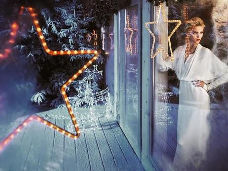 ANJA RUBIK AND SASHA KNEZEVIC FOR APART CHRISTMAS CAMPAING 2013