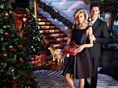 ANJA RUBIK AND SASHA KNEZEVIC FOR APART CHRISTMAS CAMPAING 2013