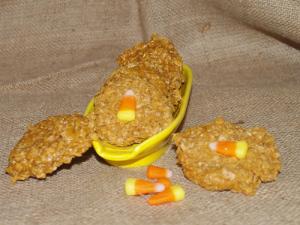 No Bake Pumpkin Oatmeal Cookies/Kelli’s Retro Kitchen Arts