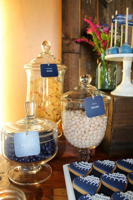 Navy and White Rustic Wedding by Sweet Details