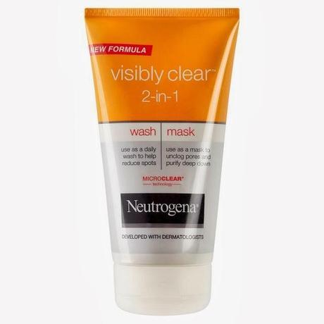 Beauty Flash: Neutrogena Visibly Clear Daily 2 in 1 Wash & Mask