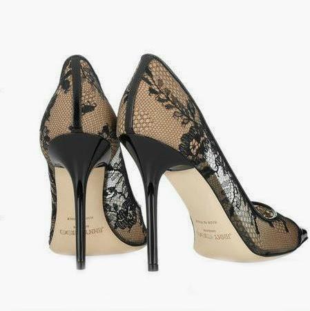 Crush Of The Day: Jimmy Choo Lace-Mesh Pumps