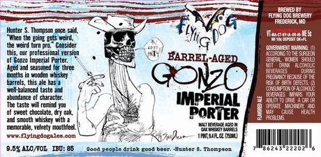 Flying Dog Barrel-Aged Gonzo Imperial Porter limited-edition magnums now available