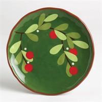 Jardin Cranberries Appetizer Plates by tag® - Set of 4