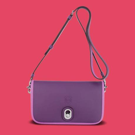 Loewe's Purple 'Inés' Bag.