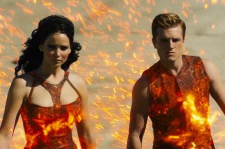Katniss Everdeen and Peeta Mellarck