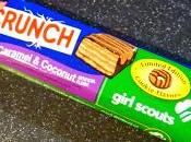 REVIEW! Nestle Crunch Limited Edition Girl Scout Caramel Coconut Cookie Flavour